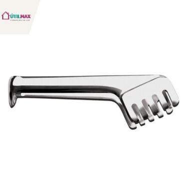 Imagem de Pegador de Massa Inox 18cm  Macarrão, Saladas e Legumes com Praticidad