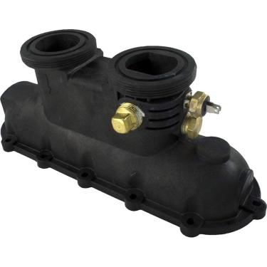 Imagem de Hayward HAXFHA1930 Cabeçalho frontal de substituição apenas para aquecedores de piscina Hayward Série H Ed1 Style