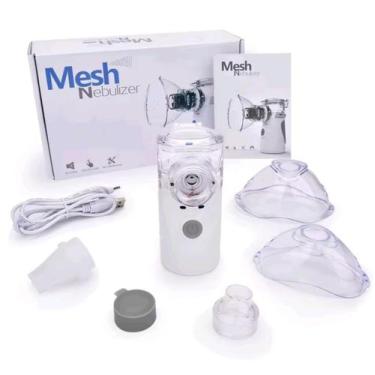 Imagem de Inalador Nebulizador Portátil Silencioso Para Adulto Infantil - Mesh, 