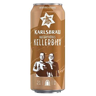 Imagem de CERVEJA IMPORTADA, KARLSBRAU KELLERBIER, LATA 500ML.