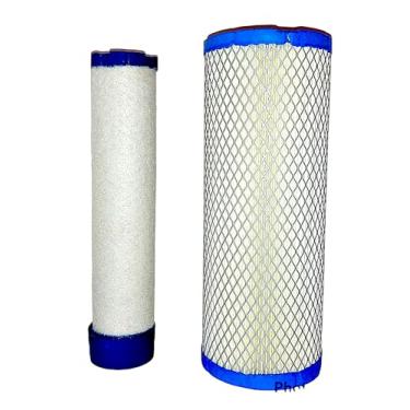 Imagem de ProPart Filtro de ar 11013-7044 25 083 01 e pré-filtro 11013-7045 2508304-S para Kawasaki 11013-7020 11013-7019 para Kohler 25 083 01-S para John Deere M131119 802 por B&S 841497 para cortador Gravely