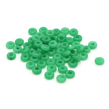 Imagem de LHJ 30 peças de anel de contas de pedra natural misturado ágata cristal turquesa pingentes de pedra para fazer joias, colar, pulseira e brincos, Small, Pedra