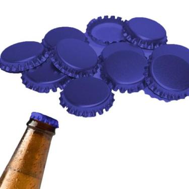 Imagem de Kit 500 Tampas Tampinhas PRY OFF para Garrafas Engarrafamento Cerveja 