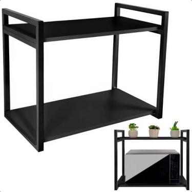 Imagem de Prateleira para Micro-ondas Suporte Nicho para Cozinha Spen - Loja da 