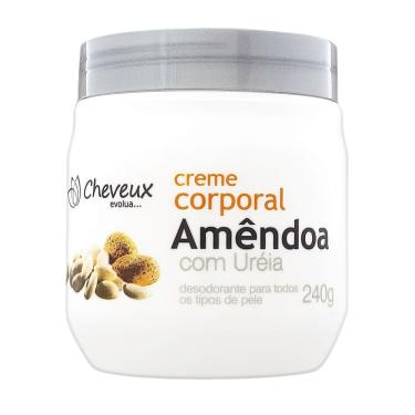 Imagem de Creme para Mãos e Corpo Cheveux Amêndoas com Uréia 240g
