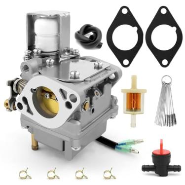 Imagem de Carburador para motor de popa Yamaha 40 41 F 15Hp 20Hp F20 4 tempos motor de popa 2006 Up 6AH-14301-00 6AH-14301-01