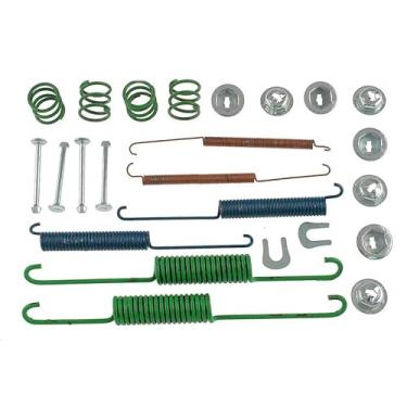 Imagem de ACDelco Kit profissional de mola de freio a tambor traseiro 18K719 com molas, pinos, retentores e arruelas