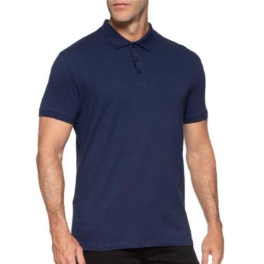 Imagem de Polo Ellus Azul Piquet Easa Classic Manga Curta-Masculino