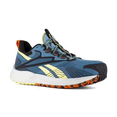 Imagem de Reebok Fe4 Adventure Work Safety Tênis masculino, Azul/Amarelo, 44
