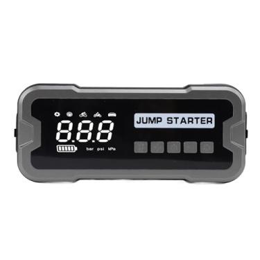 Imagem de YOUTHINK Arranque de Carro de Emergência Portátil, Bateria de Energia de Emergência ABS 10000mAh 4000A Pico, Carregador Portátil para Carros de 12V, Assistência Rodoviária