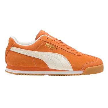 Imagem de PUMA Tênis masculino Roma Shoes, Xarope de bordo/branco quente/chiclete, 44