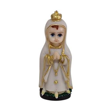 Imagem de Imagem de Nossa Senhora de Fátima Criança Baby Infantil 7cm em Resina 