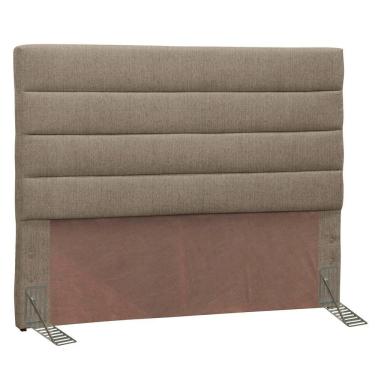 Imagem de Cabeceira Casal 140Cm Greta Linho Areia