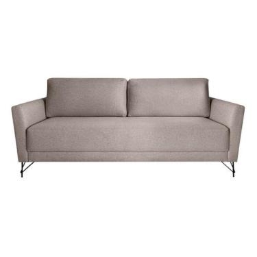 Imagem de Sofá 3 Lugares Nikos Bege 220 cm - Sofani