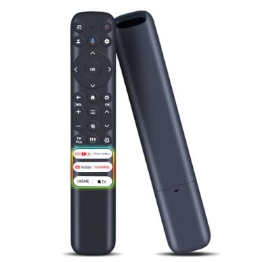 Imagem de RETROSUN Substituição para controle remoto T-C-L Google TV, RC813 compatível com TCL QM8/QM7/S5/S4/S3/Q7/Q6/Q5/Q750G Series - Não serve para TVs Roku