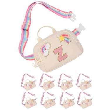 Imagem de Presentes de aniversário para meninas de 4, 5, 6, 7, 8, 9, 10, 11, 12 e 13 anos, presentes de formatura para adolescentes, filhas, irmã dela, pochete fofa, bolsa transversal, bolsa com cinto, coisas