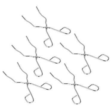 Imagem de Pinça para Cadinho, Pinça de Aço Inoxidável, Suporte, Fundição de Metal, Ouro, Soldagem de Laboratório