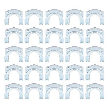 Imagem de Gancho de Ferradura, Kit de Conjunto de Gancho de Armazenamento de 25pcs para Garagem para Jardim, Parede de Gancho Duplo Montado Com Suporte Vertical, para a Aço da Rake Shovel