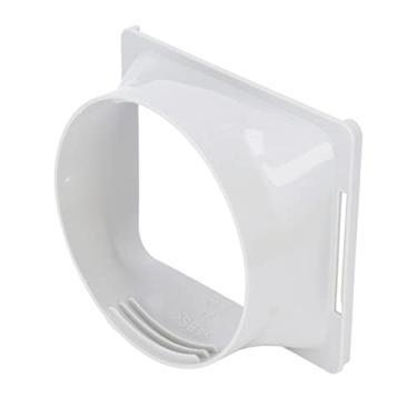 Imagem de Acoplador de Mangueira de Exaustão de Ar Condicionado Design de Rosca Universal ABS Quadrado para Redondo Adaptador de Mangueira de Duto de Exaustão Portátil para Conexão de Tubo