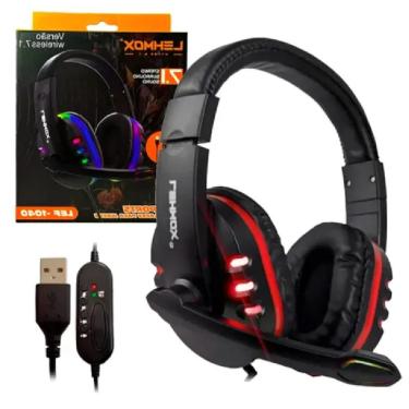 Imagem de Fone De Ouvido Headset Gamer Microfone  7.1  USB Para Pc Notebook