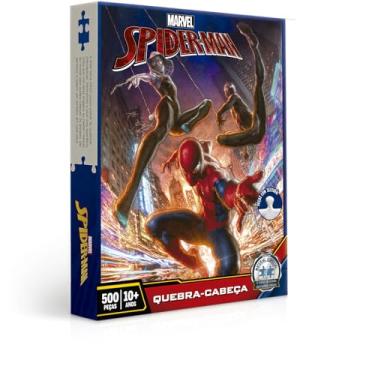 Imagem de Toyster - Quebra-cabeça: Homem Aranha - 500 peças - Game Office