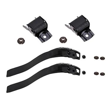Imagem de Milageto 2 Conjuntos de Fivelas E Correias de Patins em Linha, com Porcas, Peças Sobressalentes para