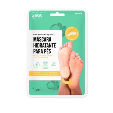 Imagem de Mascara Kiss New York Hidratante Para Pes Com 1 Par