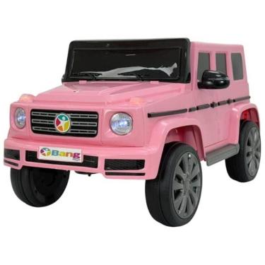 Imagem de Carro Elétrico Infantil 12V Urban Kid Cruiser Rosa BANG TOYS