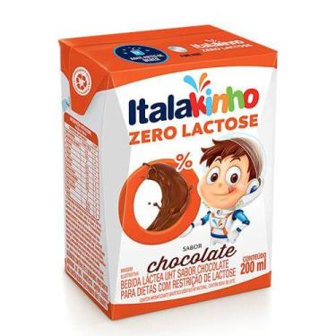 Imagem de Bebida Láctea de Chocolate Zero Lactose Italac 200ml