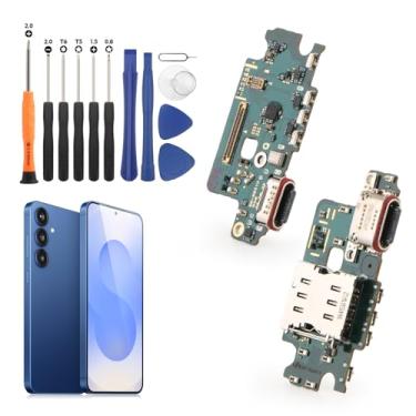 Imagem de Para Samsung Galaxy S25 5G S931U Porta de carregamento para Samsung S25 5G Dock Connector Substituição USB Carregador Board Acessórios de montagem de cabo flexível com ferramentas de reparo