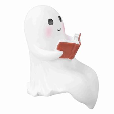 Imagem de ZJchao Lâmpada de Mesa Led Operada por Bateria, Luz Noturna Fofa de Resina Com Design Adorável de Livro de Leitura para Decoração de Cabeceira de Quarto e Férias (Tamanho grande)