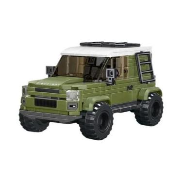 Imagem de Conjunto De Blocos De Montar De Veículo Esportivo De Corrida Série Vel