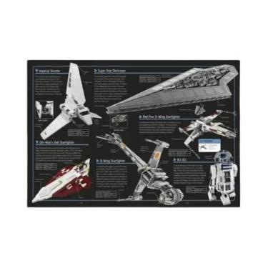 Imagem de Arte De Parede De Papel Kraft Branco Com Tema De Nave Espacial Sci-Fi,