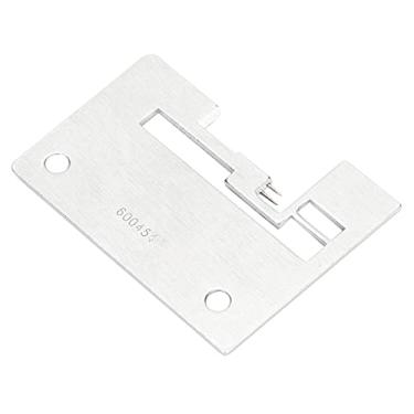 Imagem de Placa de agulha MUNEFE, placa de garganta de agulha, substituição de folha de placa de agulha de ligação de ferro para a maioria das máquinas de costura overlock domésticas