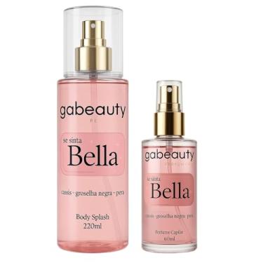 Imagem de Kit Body Splash + Perfume Capilar Se Sinta Bella Gabeauty Com Glitter (Kit Body Splash + Perfume Capilar)