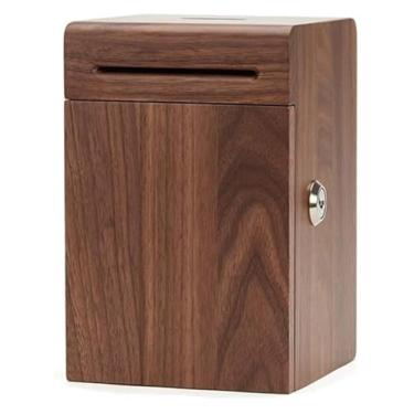 Imagem de Cofrinho cofrinho cofrinho de madeira cofrinho à prova de estilhaçamento, decoração de casa, ornamentos decorativos, cofrinho para crianças, decoração de casa