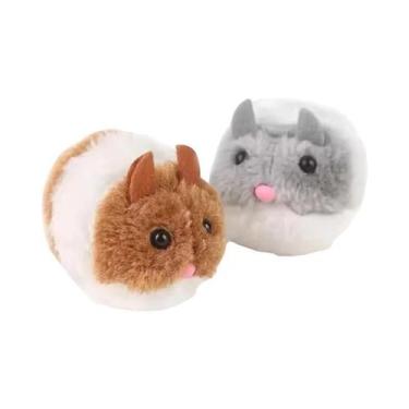 Imagem de Brinquedo Interativo De Simulação De Rato De Pelúcia Para Gatinhos Em 