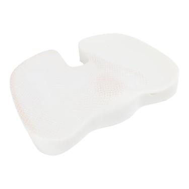 Imagem de Dioche Almofada de Assento de Espuma Viscoelástica Em Forma de U Respirável de Alta Densidade Cadeira de Escritório de Recuperação Lenta Suporte Confortável para Sentar por Muito Tempo