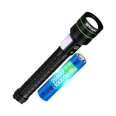 Imagem de Lanterna Tática LED Super Brilhante De Alta Potência Recarregável Por 