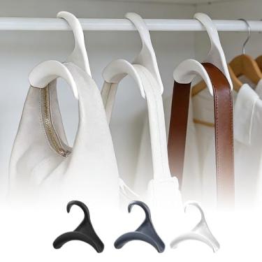 Imagem de 2 peças de cabide de roupas, bolsa de acompanhante, organizador de mochila