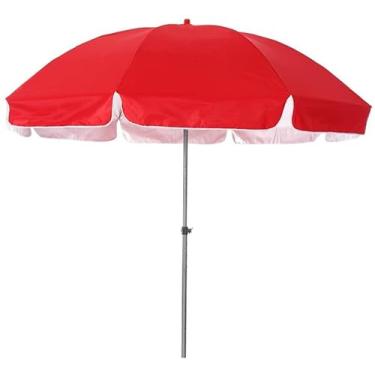 Imagem de HHHJQFAAT Guarda-sol guarda-chuva lagarden guarda-sol ao ar livre para pátio, osso de guarda-chuva à prova de vento, muito adequado para jardins, mercados de atividades comerciais na praia