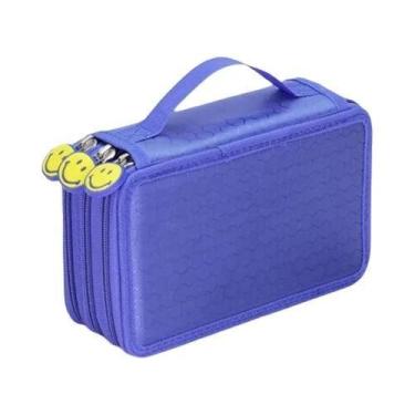 Imagem de Estojo De Lápis De Grande Capacidade Com 32/48/72 Furos, Bolsa Multifu