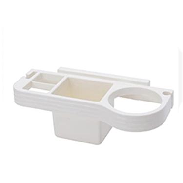 Imagem de Suporte de secador de cabelo mãos livres caixa de armazenamento prateleira de ferro de ondulação para organizador de banheiro rack de armazenamento acessórios de banheiro (cor: Black-JoJo's Bizarre