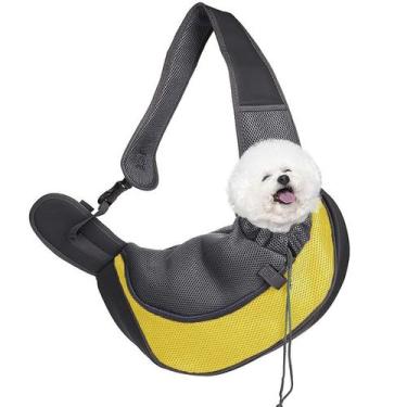 Imagem de Bolsa Canguru Cachorro Gato Pet Carregador Mochila Pet Pequeno Porte O