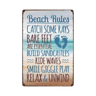 Imagem de Placa De Metal Personalizada Para Cozinha De Churrasco, Decoração De B