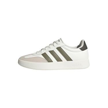Imagem de adidas Tênis masculino Barreda Fashion, Branco/Oliva Strata/Alumina, 42