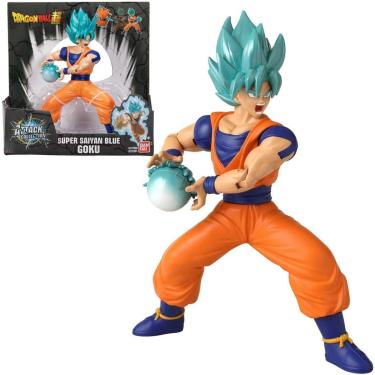 Imagem de Boneco Goku Super Saiyajin Blue Kamehameha Sunny - 4735