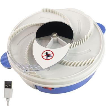 Imagem de Armadilha Mata Moscas Pega Pernilongos Mosquito Prende Insetos Usb Gaiola