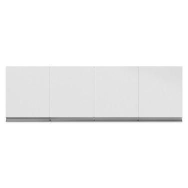 Imagem de Armário Aéreo Andréia 150 Cm 4 Portas Branco Ajl