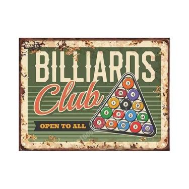 Imagem de Placa De Metal Vintage Retrô Para Decoração De Parede De Café, Bar, Pu